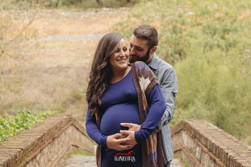 Fotos de embarazada en el campo  Aurora e Isaac