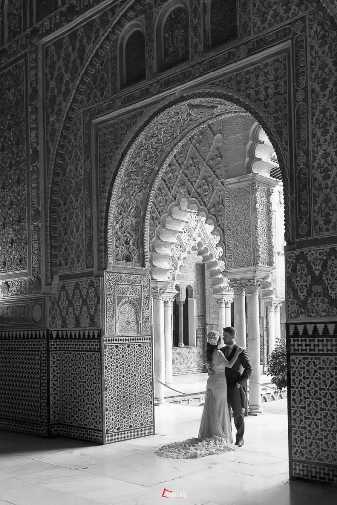 Fotos de Boda en el Alcázar de Sevilla