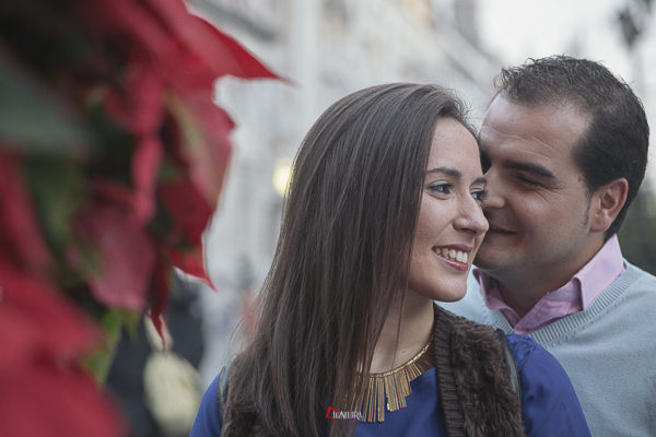 Fotos de preboda en Sevilla en navidad