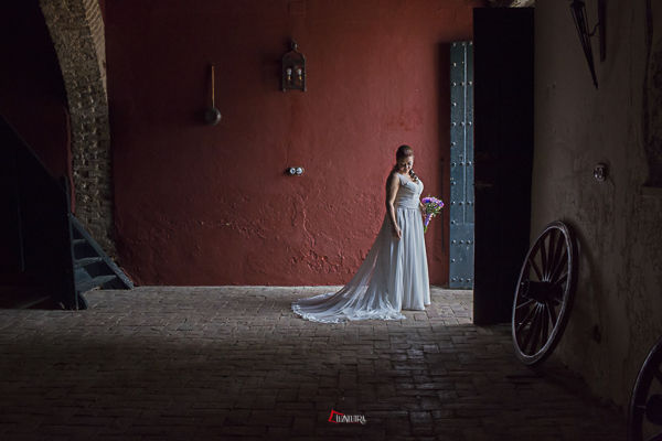 una novia a solas, belleza infinita